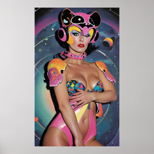Poster Ken Gage Nouvel An Eve Fembot 123123