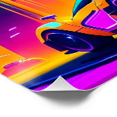 Poster Ken Gage Raceway to the Future (Coin)