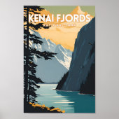 Poster Kenai Fjords (Devant)