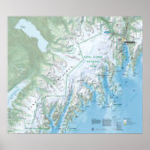Poster Kenai Fjords (Devant)