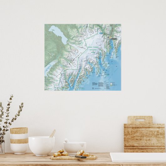 Poster Kenai Fjords (Cuisine)