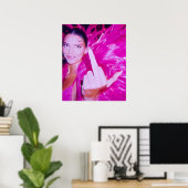Poster Kendall Jenner (Bureau à domicile)