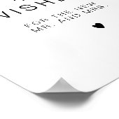 Poster KENNEDY Conseil Moderne Pour La Mariée Et Le Groom (Coin)