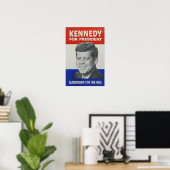 Poster Kennedy, président (Bureau à domicile)