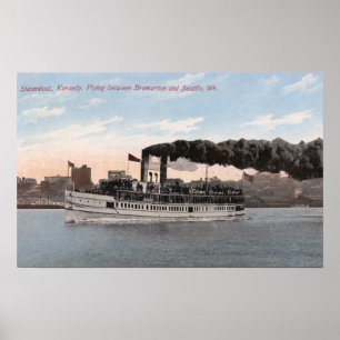 Poster Kennedy Steamboat quitte Bremerton