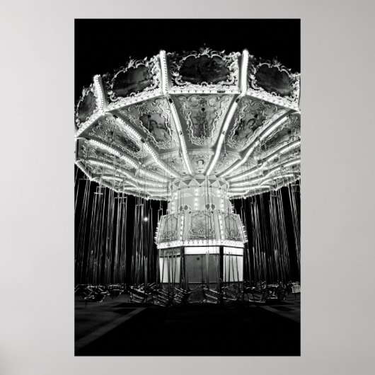 Poster Kennywood Swings (Devant)