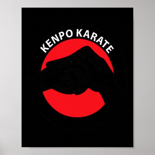 Poster Kenpo Karate 2 (Devant)