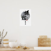 Poster Kenshin - Dragon d'Echigo Calligraphie (Cuisine)