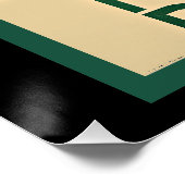 Poster Kent, Angleterre, North Downs, (Coin)