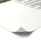 Poster Kent Ohio 1882 Carte panoramique antique (Coin)