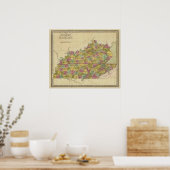 Poster Kentucky Et Tennessee (Cuisine)