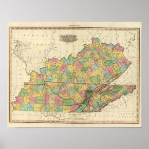 Poster Kentucky et Tennessee 2