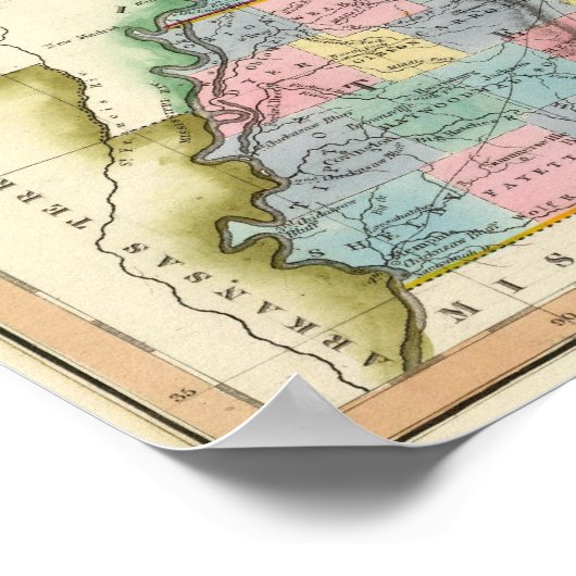 Poster Kentucky, Tennessee 4 (Coin)