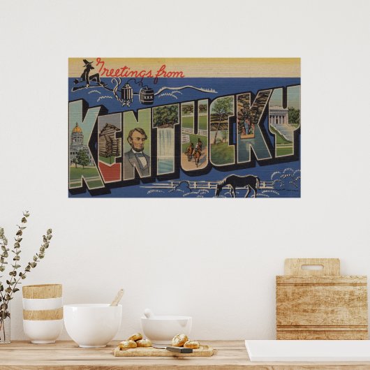 Poster KentuckyGrandes lettres ScènesKentucky 2 (Cuisine)