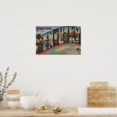 Poster KentuckyScènes de grandes lettresKentucky (Cuisine)