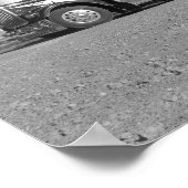 Poster Kenworth A Model Livestock Hauler (noir et blanc) (Coin)