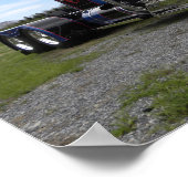 Poster Kenworth - Modèle "Red Hot & Blue" (Coin)