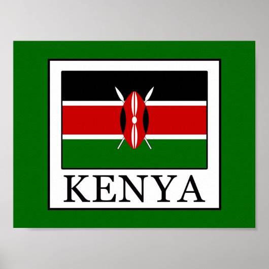 Poster Kenya (Devant)