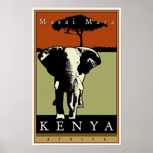 Poster Kenya (Devant)