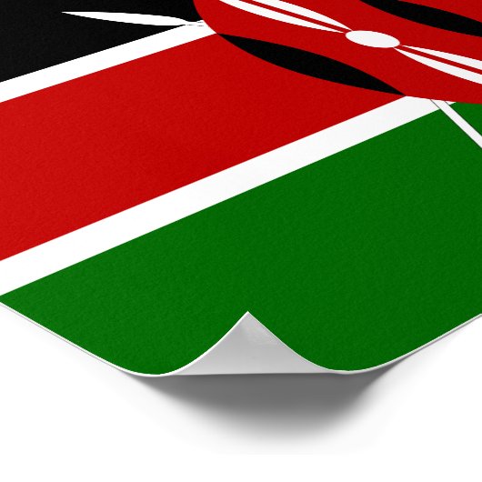 Poster Kenya Flag (Coin)
