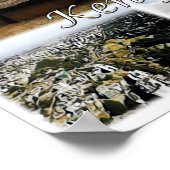 Poster Kenya - Mosaic - (Coin)