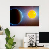 Poster Kepler-10 Star System. (Bureau à domicile)