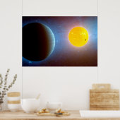 Poster Kepler-10 Star System. (Cuisine)