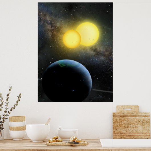 Poster Kepler-35 (Cuisine)