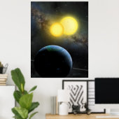 Poster Kepler-35 (Bureau à domicile)