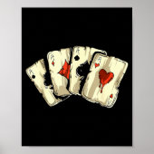 Poster Ker Player Texas Holdem - Card Game Ker  (Devant)