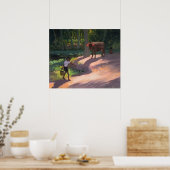 Poster Kerala Backwaters Inde 1996 (Cuisine)