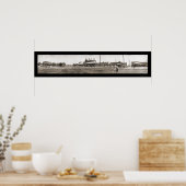 Poster Kern CA Panorama Photo 1909 (Cuisine)