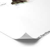 Poster Kerr/Londres James Joyce et la citation "God Spoke (Coin)