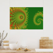 Poster kerstmuziek (Keuken)