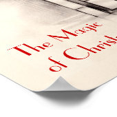 Poster kerstvenster (Hoek)