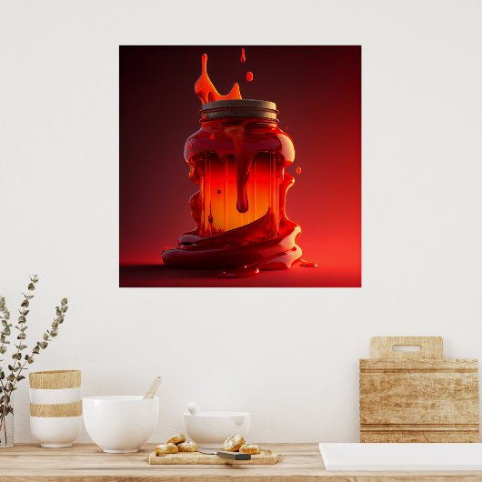 Poster Ketchup (Cuisine)