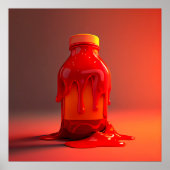 Poster Ketchup (Devant)