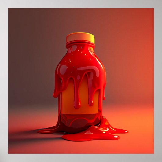 Poster Ketchup (Devant)