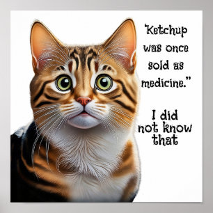 Poster Ketchup vendu en médecine