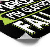 Poster Keto Diet Basse Carbe Ketogénique Vêtements de Két (Coin)