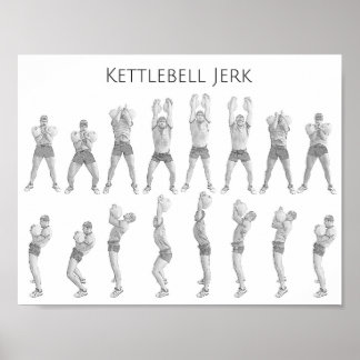 Poster Kettlebell Jerk