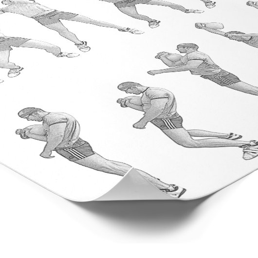 Poster Kettlebell One Arm Jerk (Coin)