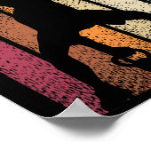 Poster Kettlebell Retro Workout Powerlifter Bodybuilder (Coin)