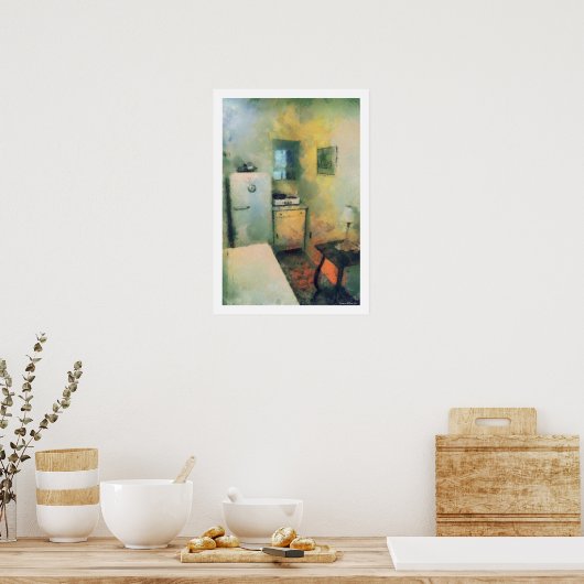 Poster keukenkunstwerk (Keuken)