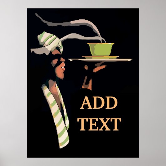 Poster keukensoep (Voorkant)