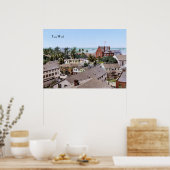 Poster Key West au 19ème siècle (Cuisine)