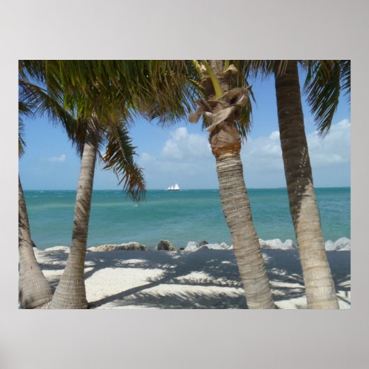 Poster Key West Beach (Devant)