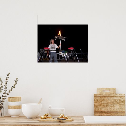 Poster Key West Cat Man (Cuisine)