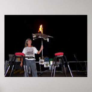 Poster Key West Cat Man