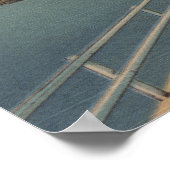 Poster Key West, FL - Autoroute entre Mainland et Keys (Coin)